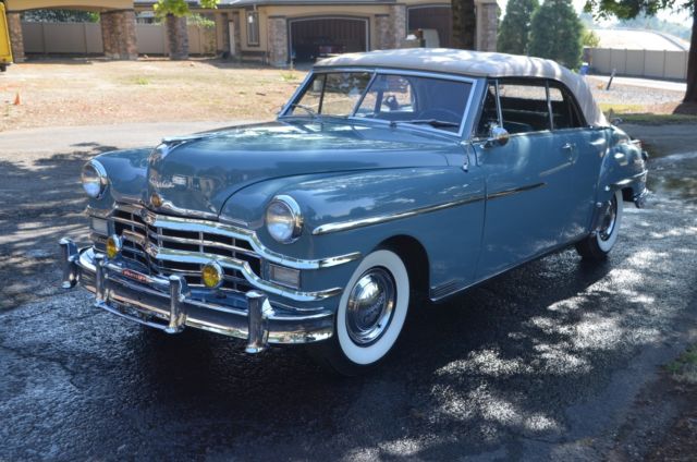 silver anniversary 1949 windsor convertible rust free california car