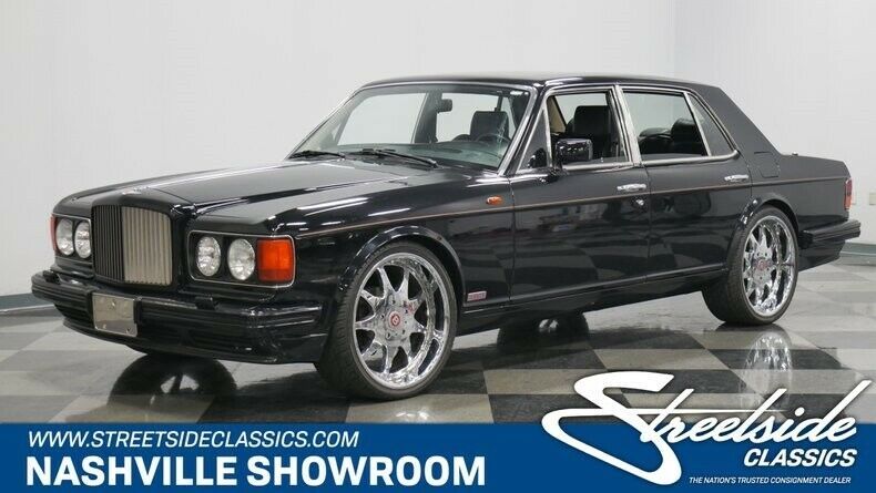 classic luxury bentey turbo r black on black