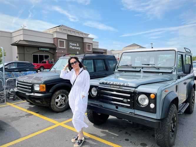 1990 land rover defender in weaverville, north carolina