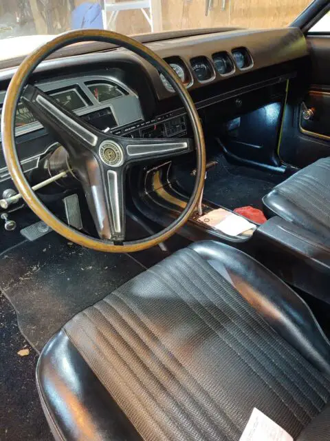 1970 mercury cyclone yellow rwd automatic
