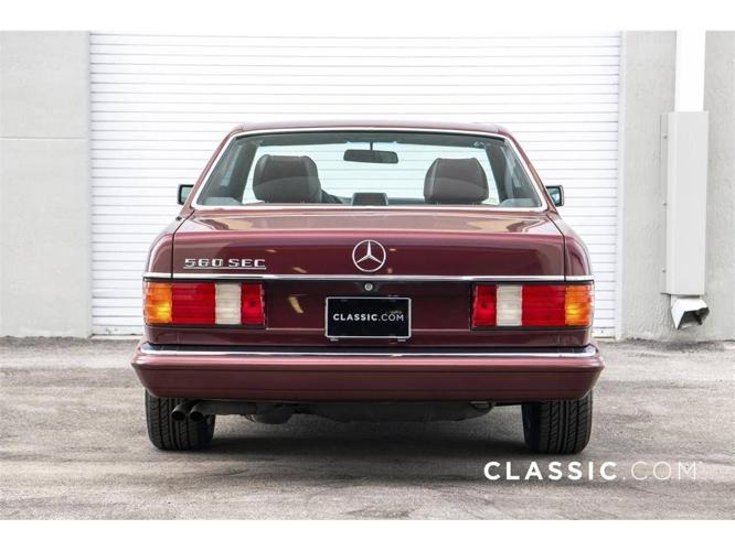 1989 mercedes-benz 560sec in bennington, vermont