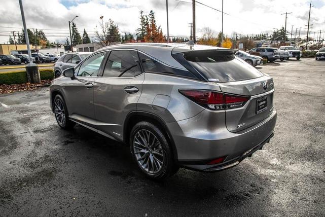 2022 lexus rx 450h f sport handling