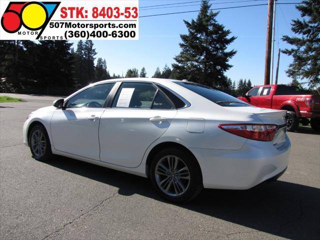 2017 toyota camry se