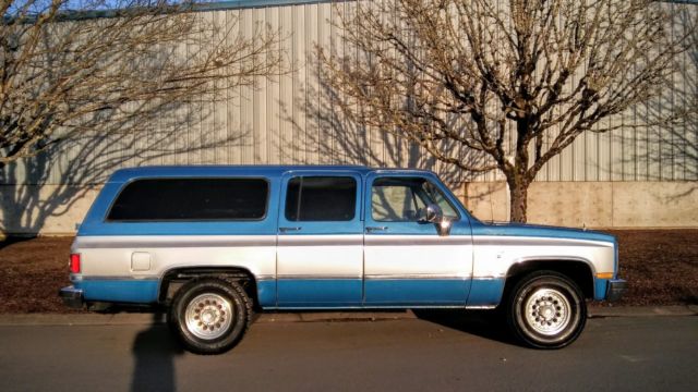 1988 chevrolet suburban 2500 7.4l 454 v8fi 46,000 miles c10 c20 k10 k20 k30 gmc