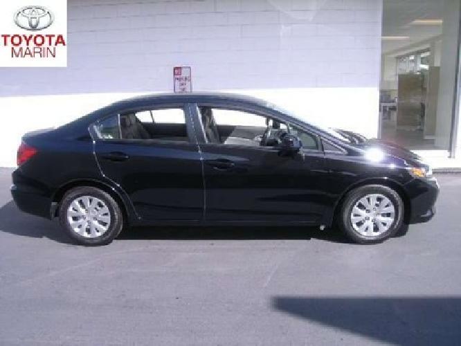 2012 honda civic lx..one owner in san rafael, ca