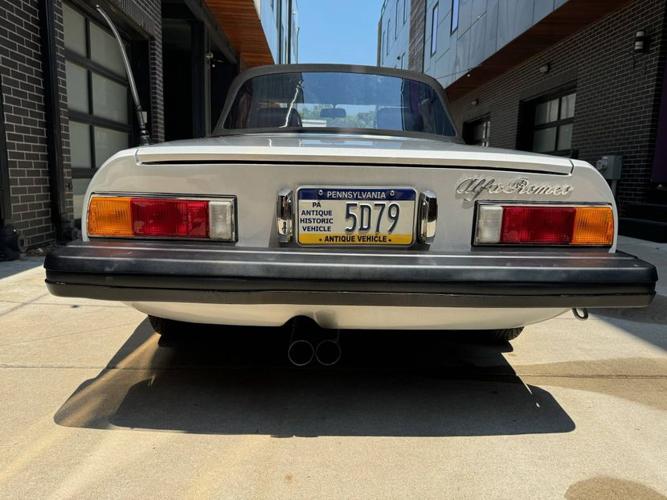 two-owner 1981 alfa romeo spider veloce convertible in philadelphia, pennsylvania