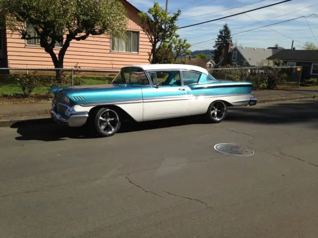 beautiful 1958 chevrolet biscayne 2 door fresh rebuilt engine and upholstery
