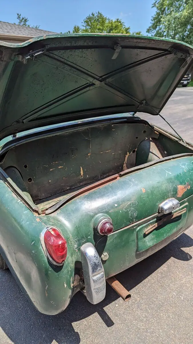 1957 triumph tr3 small mouth 4 speed roadster