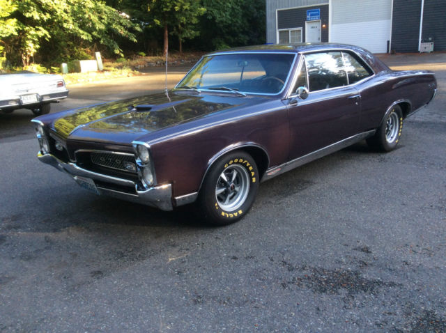1967 pontiac gto 2 dr. hardtop