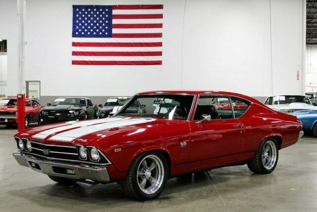 1969 chevrolet malibu 316 miles red 454 v8 manual