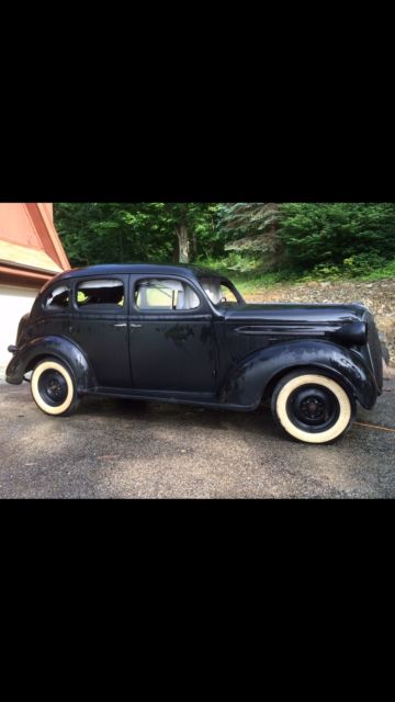 1937 plymouth 4 door all original project car w/suicide doors
