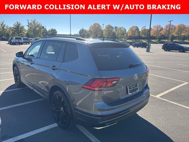 2021 volkswagen tiguan 2.0t se r-line black