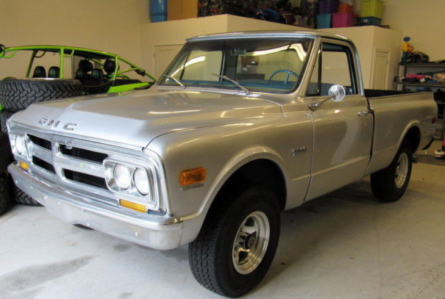 1968 rare gmc short bed 4x4 restored with 60k orig miles
