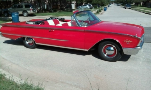 1960 ford sunliner 2 door convertible frame off restoration **free shipping**