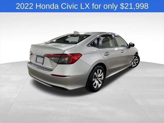 2022 honda civic lx