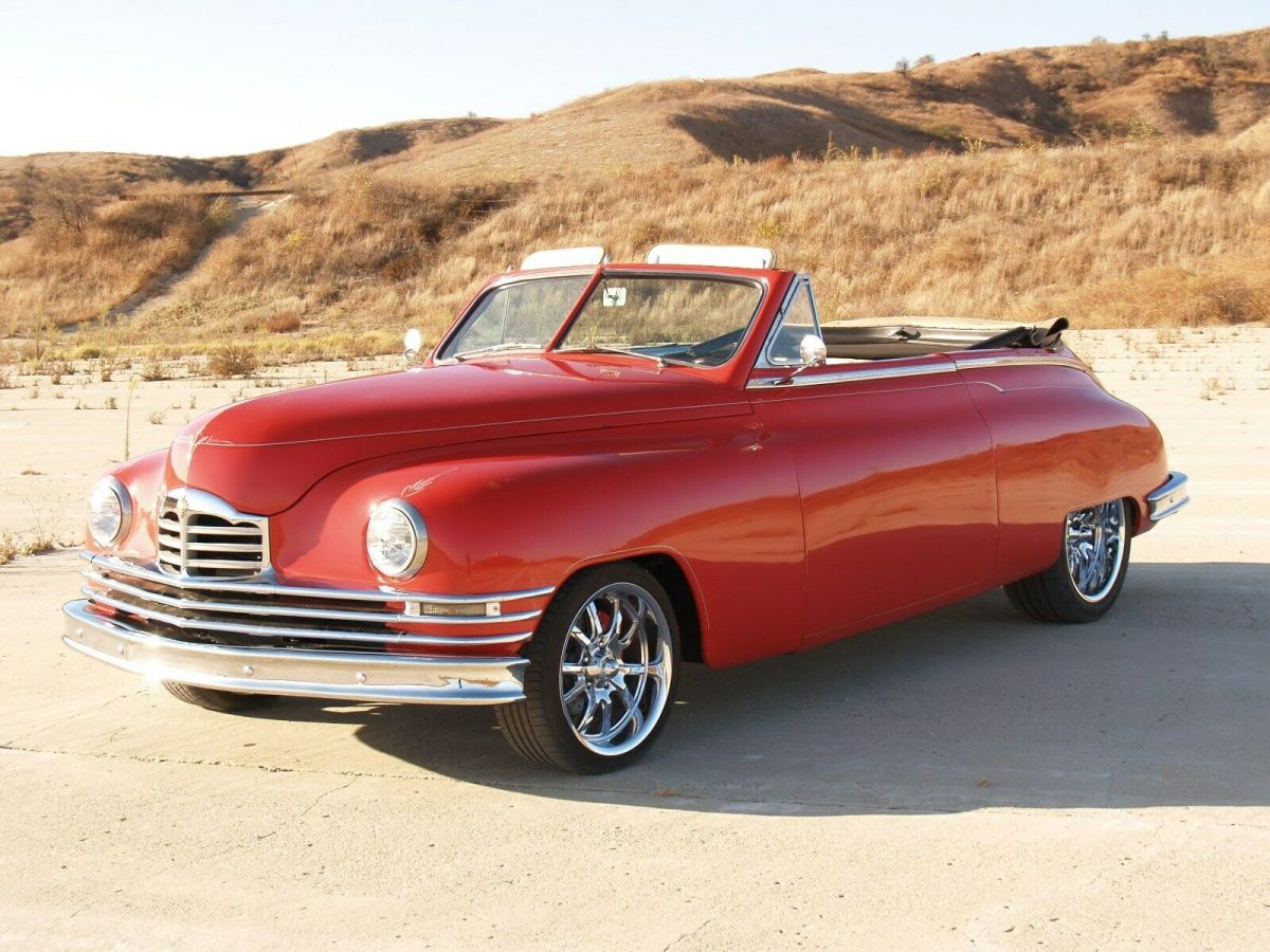 1948 packard resto-mod, hot rod super 88 convertible