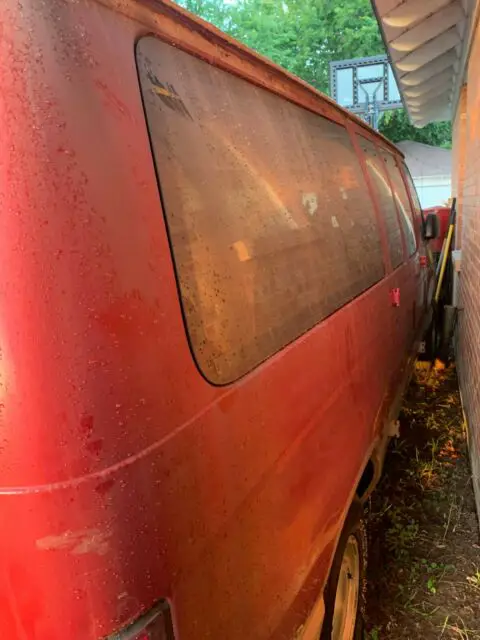 1995 ford club wagon e-150 van