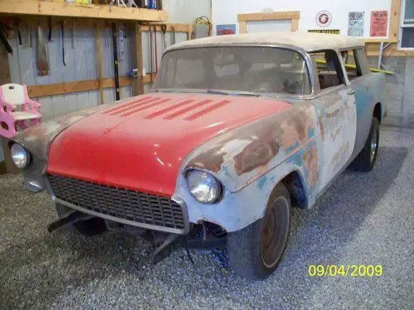 1955 chevrolet chevy nomad wagon, 1956, 1957