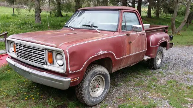 rare! warlock - dodge stepside power wagon