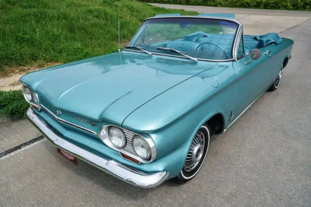1963 chevrolet corvair monza convertible dual carbs original color combo