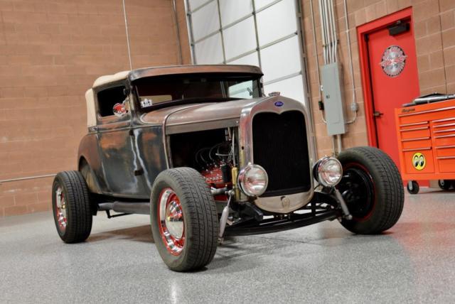1928 ford model a sport coupe traditional hot rod 255" flathead aod transmission