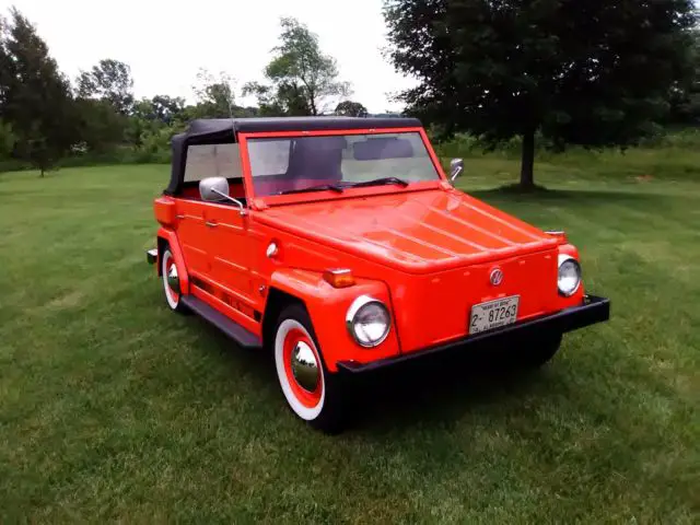 1974 type 181 vw volkswagen thing no rust restored 29k miles no reserve