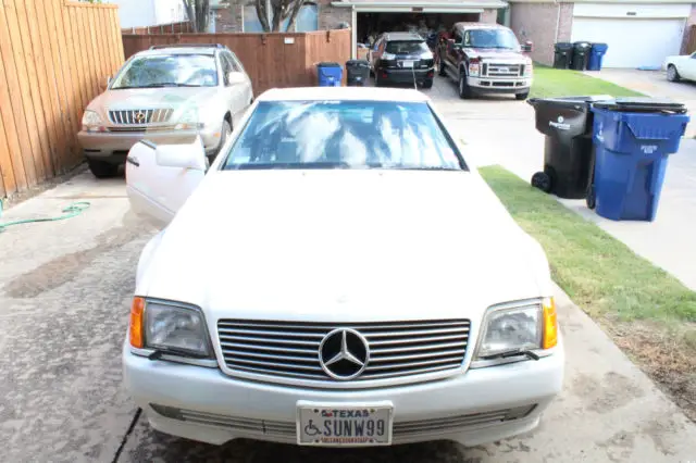 1994 500sl convertible with 75k miles (hardtop included)