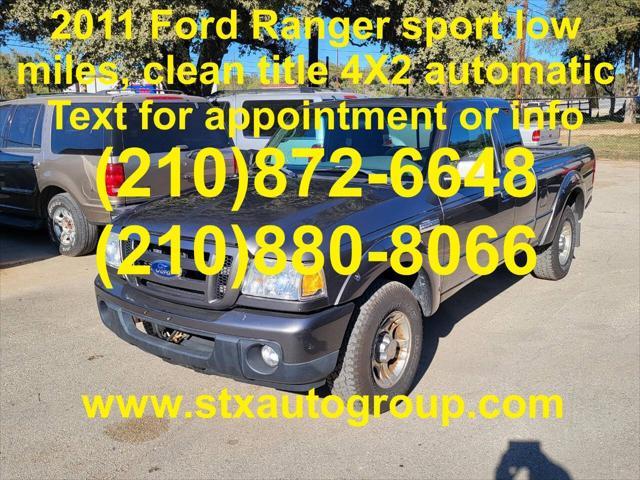2011 ford ranger sport