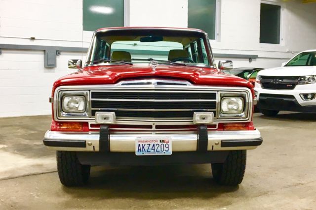 1987 jeep grand wagoneer 4x4, 97k miles, 360 v8, quintessential vintage 80's suv