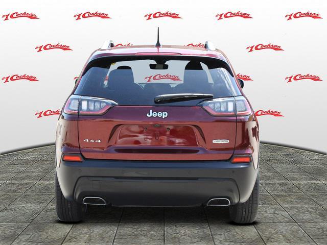 2021 jeep cherokee latitude lux