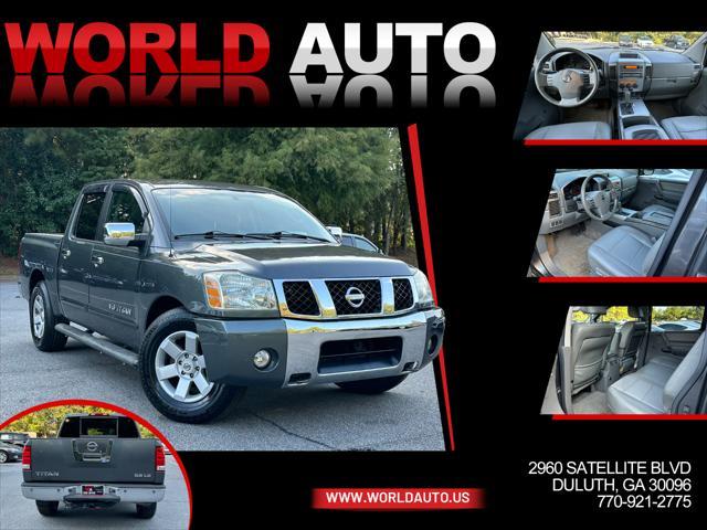 2007 nissan titan le crew cab