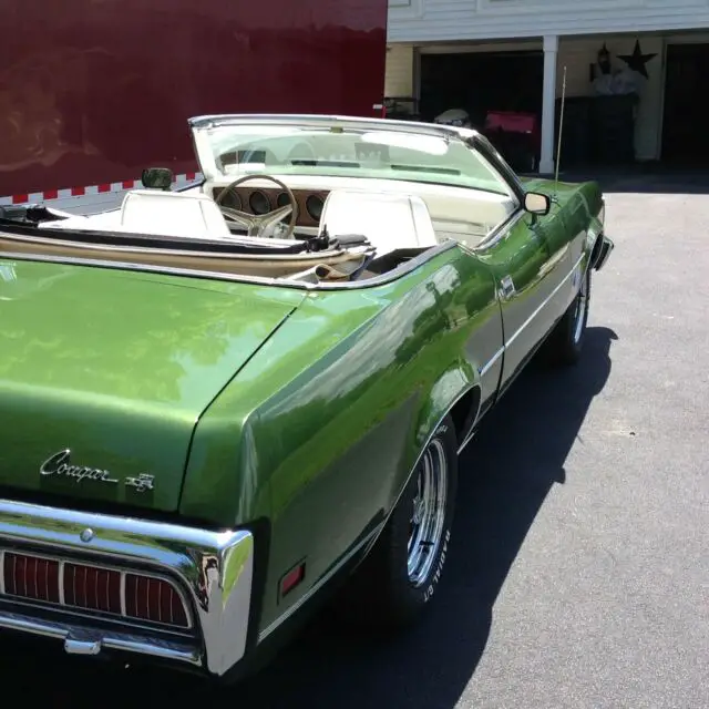 1973 mercury cougar xr7 convertible documentated history for 28 years! 1 of 1!