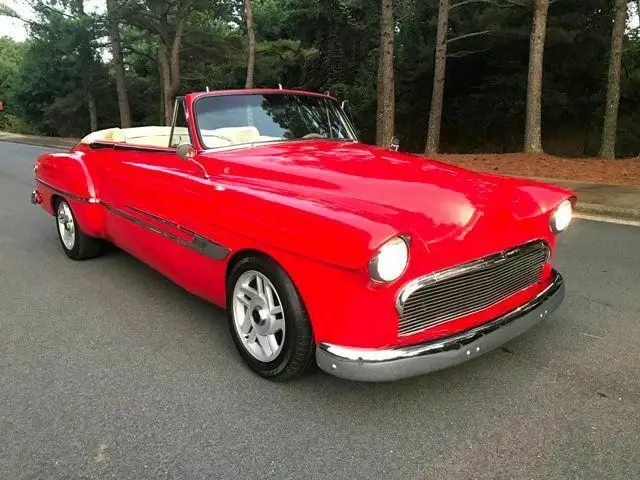 1952 pontiac chieftain convertible resto-mod 5.7l 350ci z28 lt1 ls motor 700r4