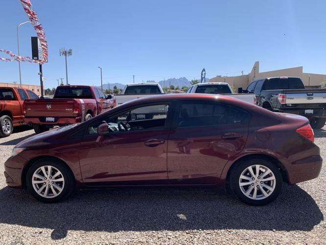 used 2012 honda civic ex sedan las cruces, nm 88005 for sale in las cruces, new mexico