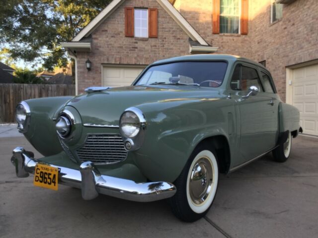 1951 studebaker champion deluxe 2 door sedan bullet nose