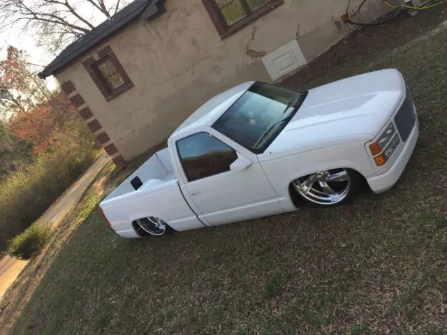 1989 c10 chevy bagged air ride 3100 hot rod pro touring swb shop truck slammed