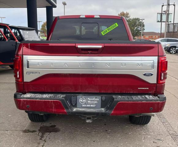 2016 ford f-150 platinum