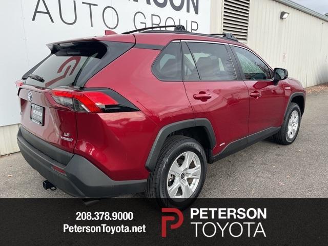 2021 toyota rav4 hybrid le