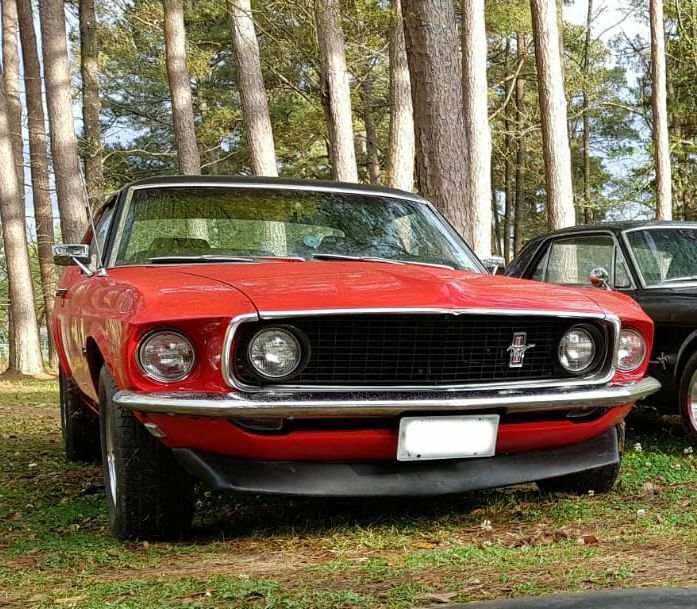 ford mustang 1969 restored, ac, ps, disc brake laser straight body perfect paint