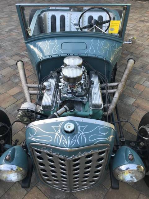1927 custom chrysler 210 roadster hot rod 401 nailhead, street rod, rat rod