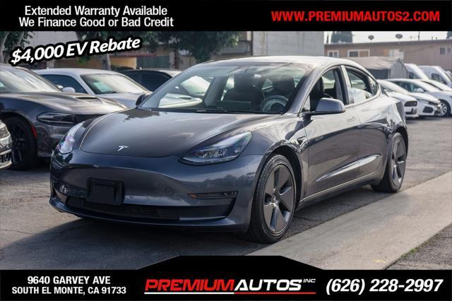 2021 tesla model 3 standard range plus