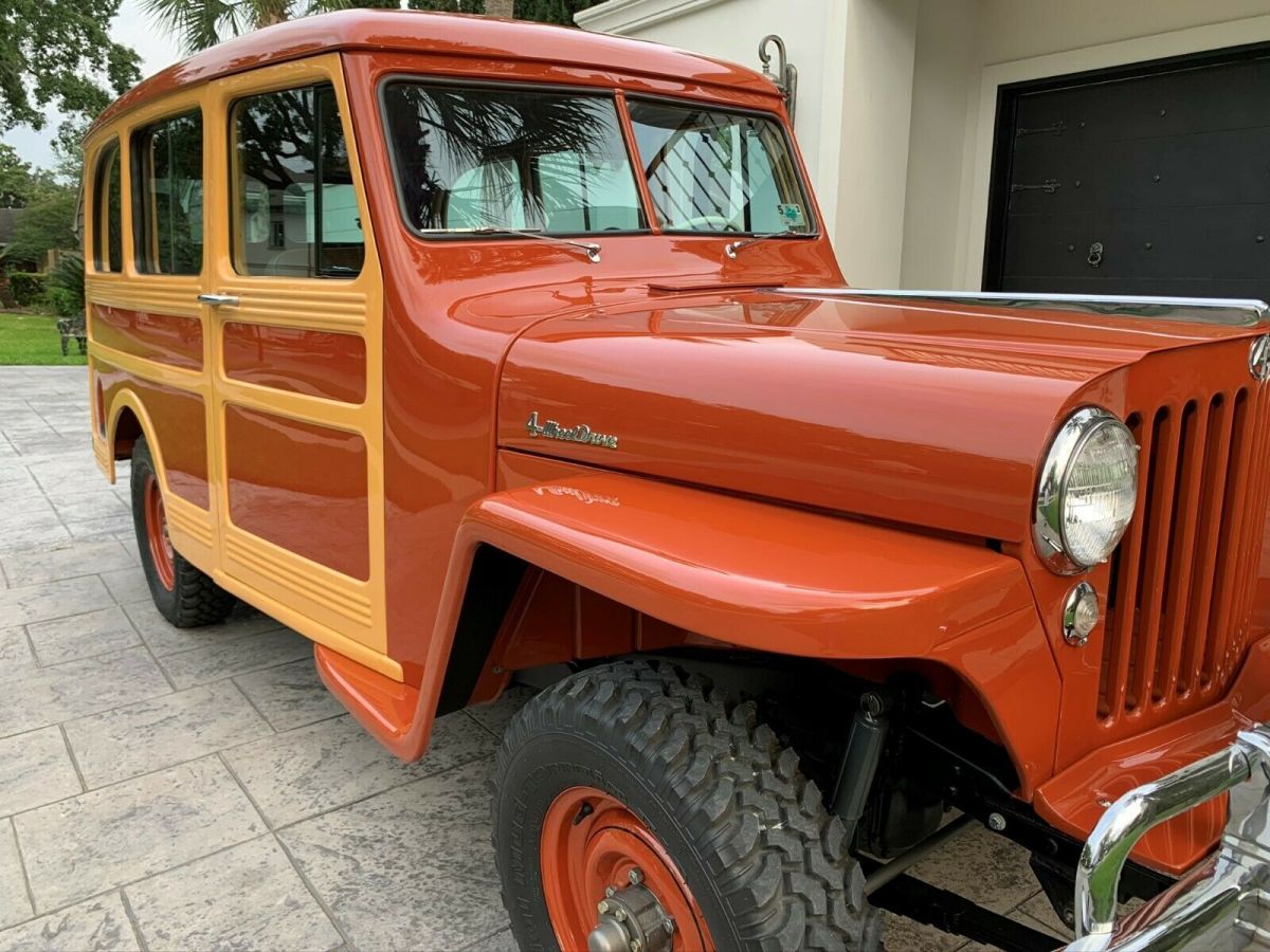 1950 willy's overland, concourse restoration! 4 wheel drive, 4 cyl. "go-devil"