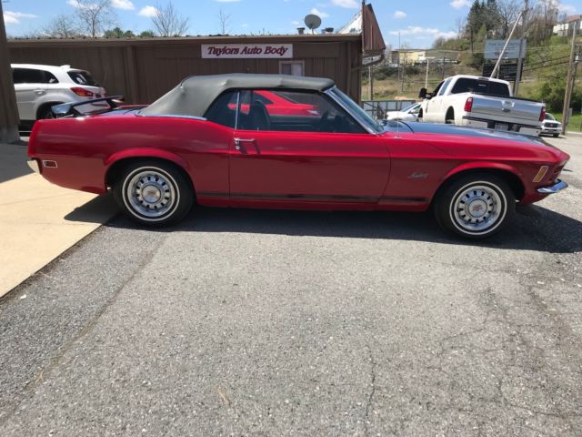 1970 ford mustang convertible very nice mach 1 interior 302 v8 auto power top