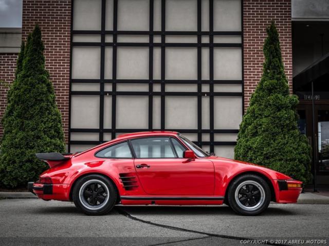 stunning 1986 porsche 930 turbo slant nose conversion - original 63000 miles