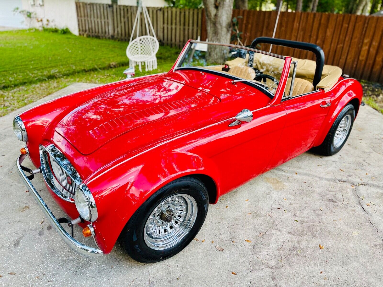 1966 austin healey sebring 5000 v8 replica tribute