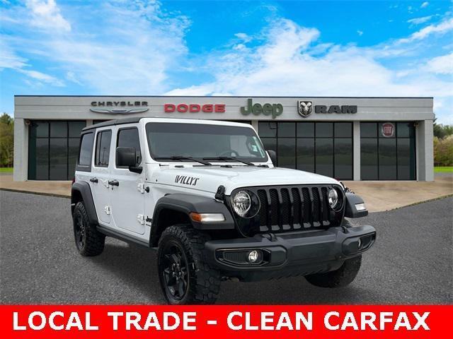 2023 jeep wrangler 4-door willys sport 4x4