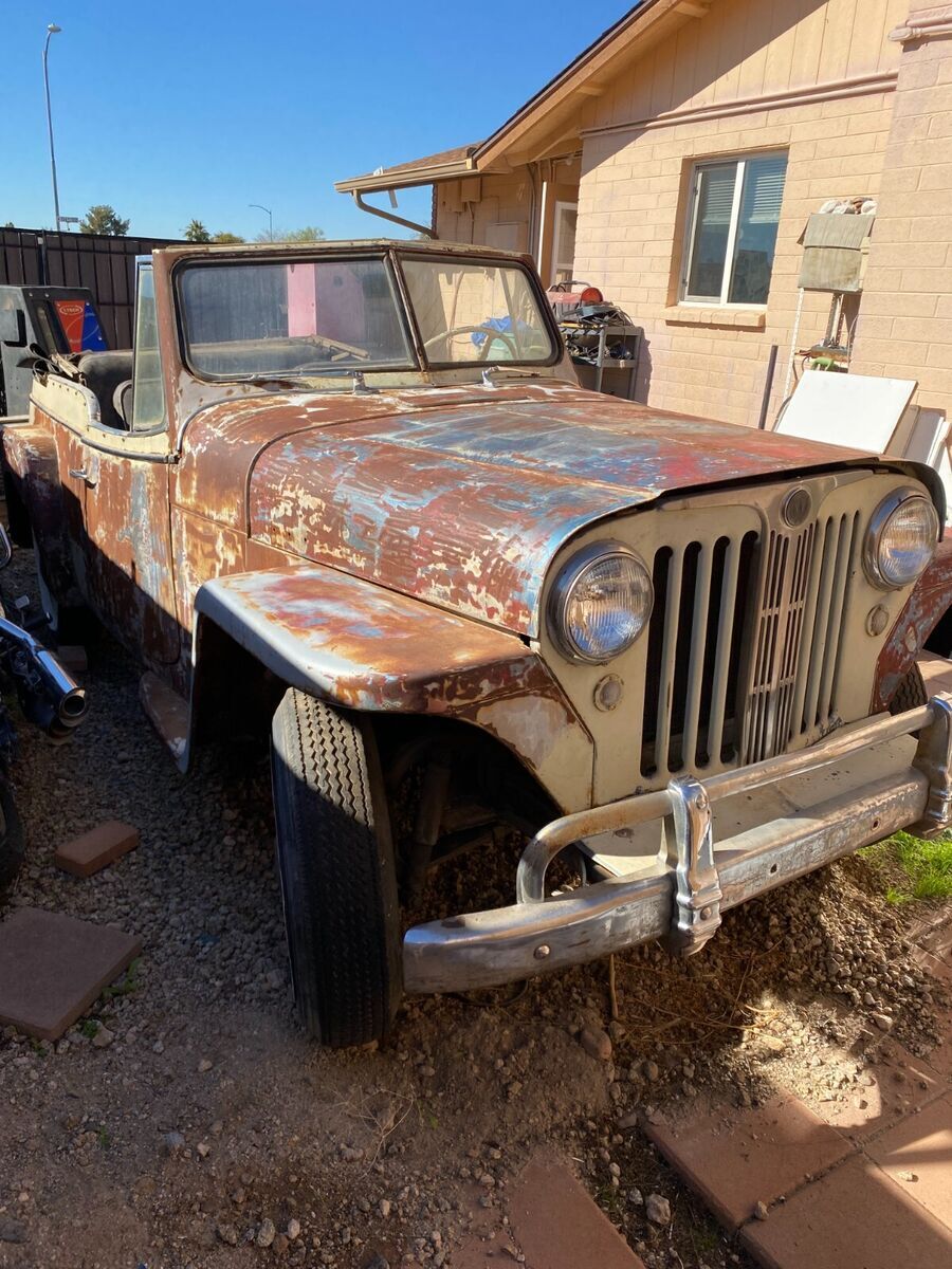 1949 willys overland jeepster no reserve