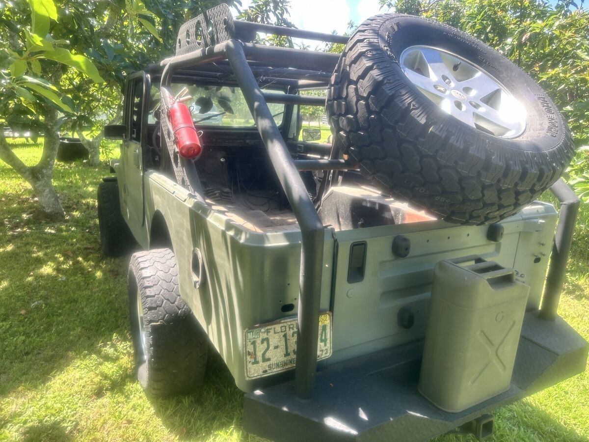 1988 jeep wrangler suv green laredo