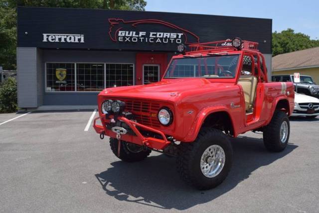 1966 ford bronco 44,801 miles red suv v8 other manual