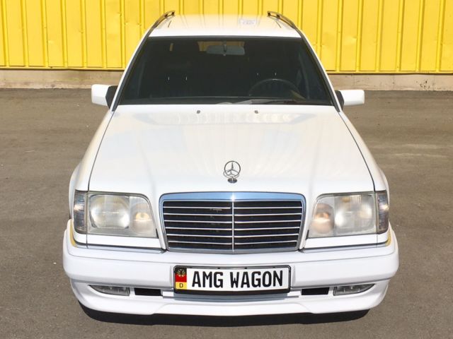 1990 mercedes e class 300te wagon with amg body kit 500e w124 amg wagon clean